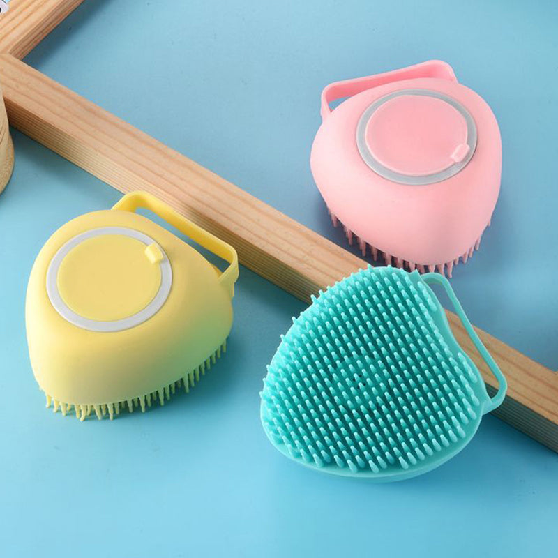 Pet Silicone Bath Brush