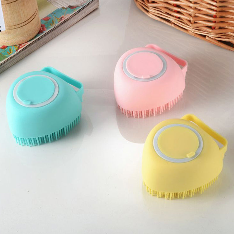 Pet Silicone Bath Brush