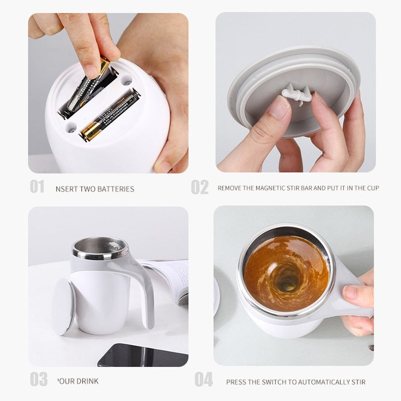 Automatic Magnetic Mixing Cup