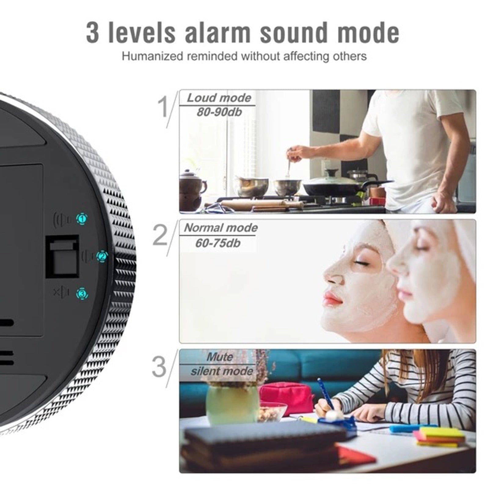 Magnetic Digital Timer Stopwatch