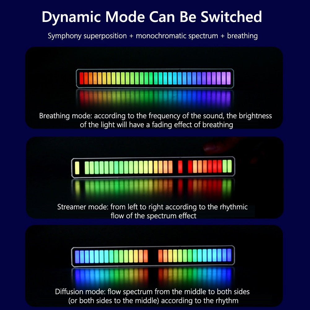 RGB  Sound Control Light